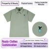 Custom - made polo shirts for work uniforms, with logo printing and embroidery. Enterprise work clothes, group uniforms, advertising and cultural short - sleeve T - shirts available for customization.