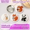 Custom - made tin - plated iron lapel pins, anime and celebrity badges, creative DIY personalized medals, activity gifts, brooch lapel pins